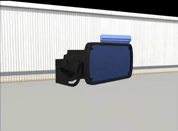 快速門更換新式工業(yè)雷達(dá)